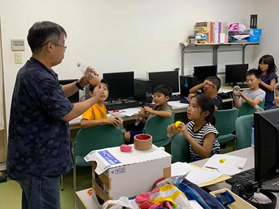 夏休み理科実験教室